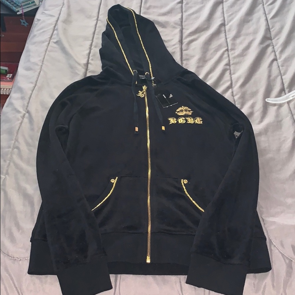 BCBGmaxAzria zip hoodie NWT!